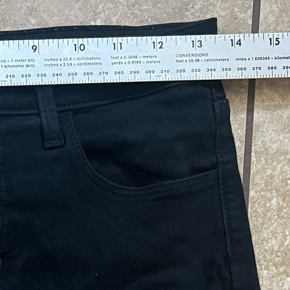 L’agence Margot Skinny Jean, Noir Black Size 26 High Rise - Picture 9 of 12